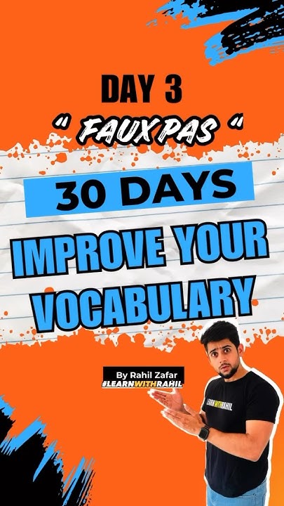 Faux Pas Meaning vocabulary english shorts pronunciation faux-pas-meaning-vocabulary-english-shorts-pronunciation