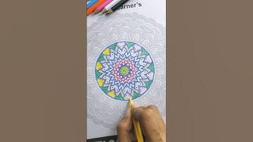 Relaxing Mandala Art Part 5 | Smooth & Satisfying Color Flow