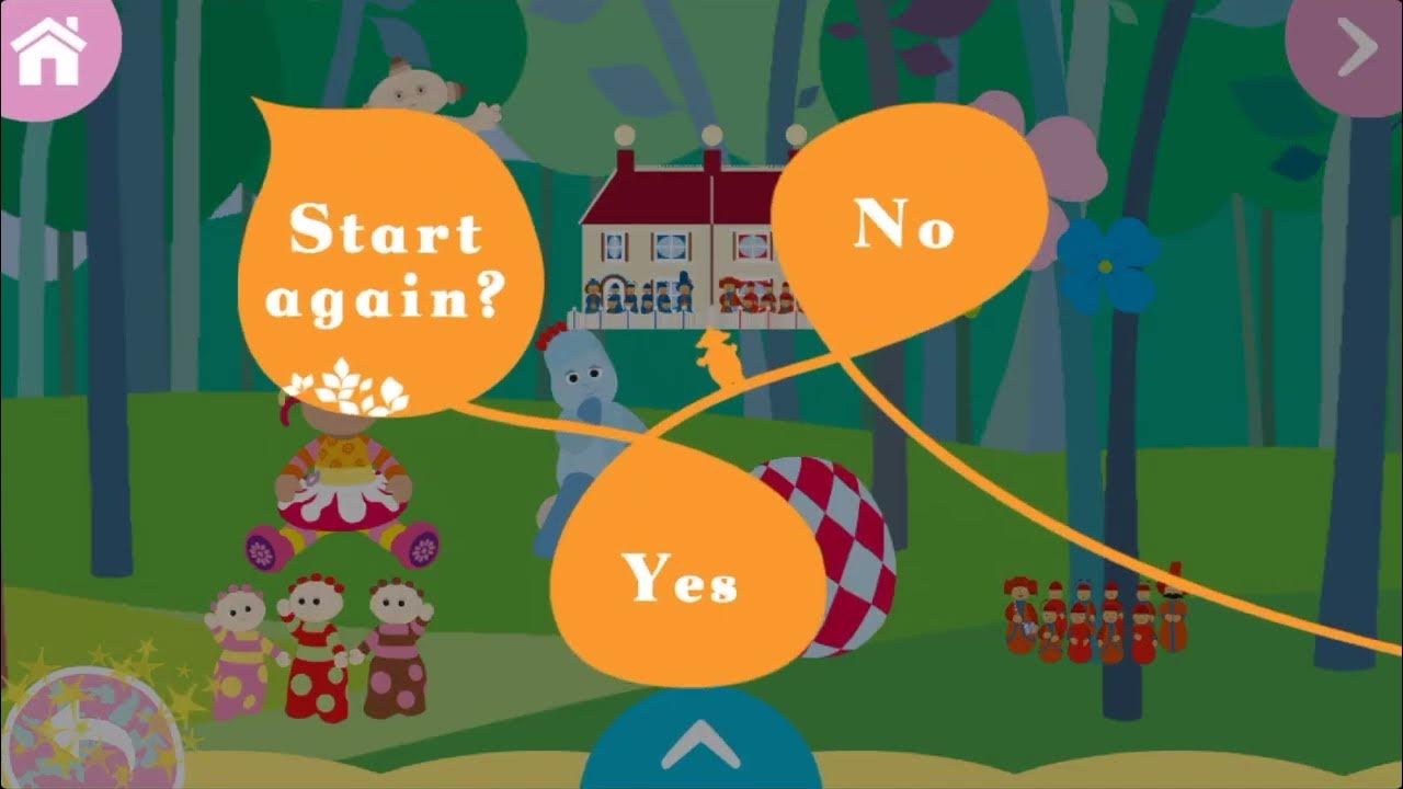 In the night garden game play youtube