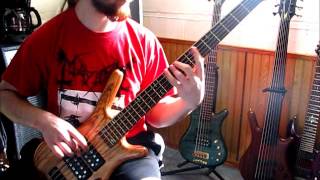 Decrepit Birth - The Resonance on bass guitar