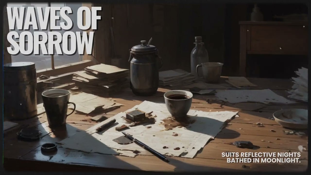 Waves of Sorrow: Hauntingly Beautiful Piano & Strings for Deep Reflection 🌊💔