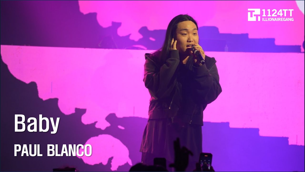 Paul Blanco Rapper 2024.03.14 Baby : PAUL BLANCO (AUSTRALIA TOUR : MELBOURNE) - YouTube
