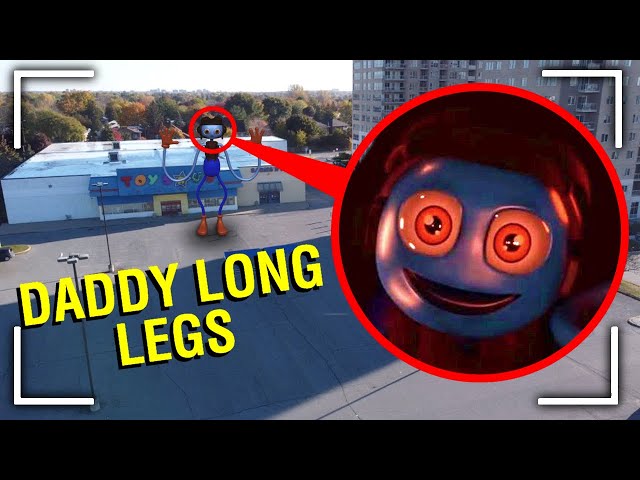 DRONE CATCHES MOMMY LONG LEGS & HUGGY WUGGY FROM POPPY PLAYTIME AT TOY  FACTORY!! (WE FOUND THEM) 