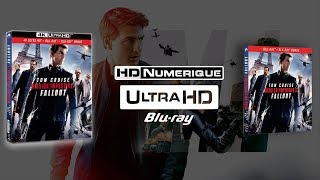 Mission: Impossible - Fallout (MASTER 4K) : Comparatif 4K Ultra HD vs Blu-ray