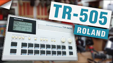 The Roland TR-505 Drum Machine