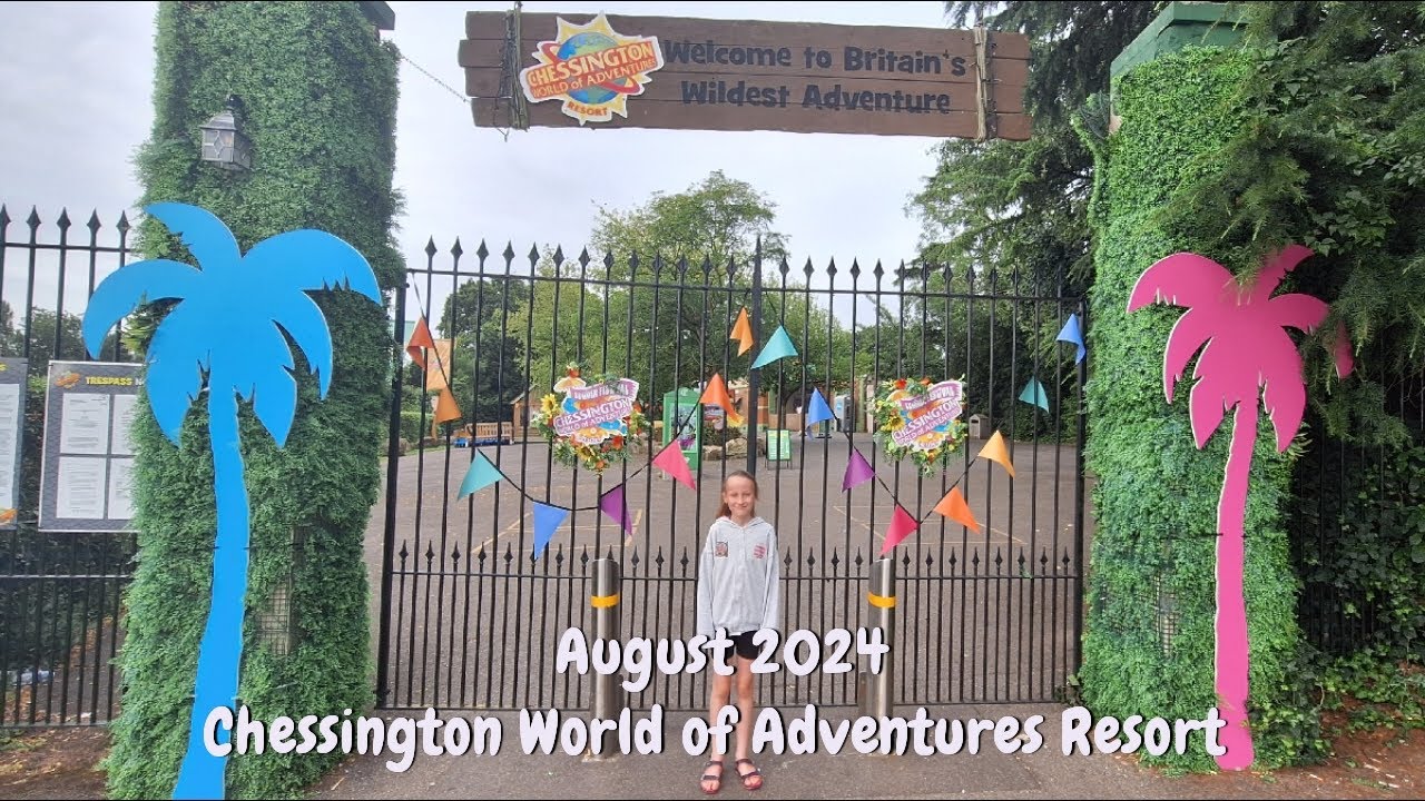 Chessington World of Adventures August 2024 Summer Festival - YouTube