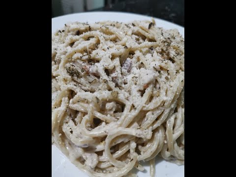 Easy Creamy Pasta Carbonara Recipe #1