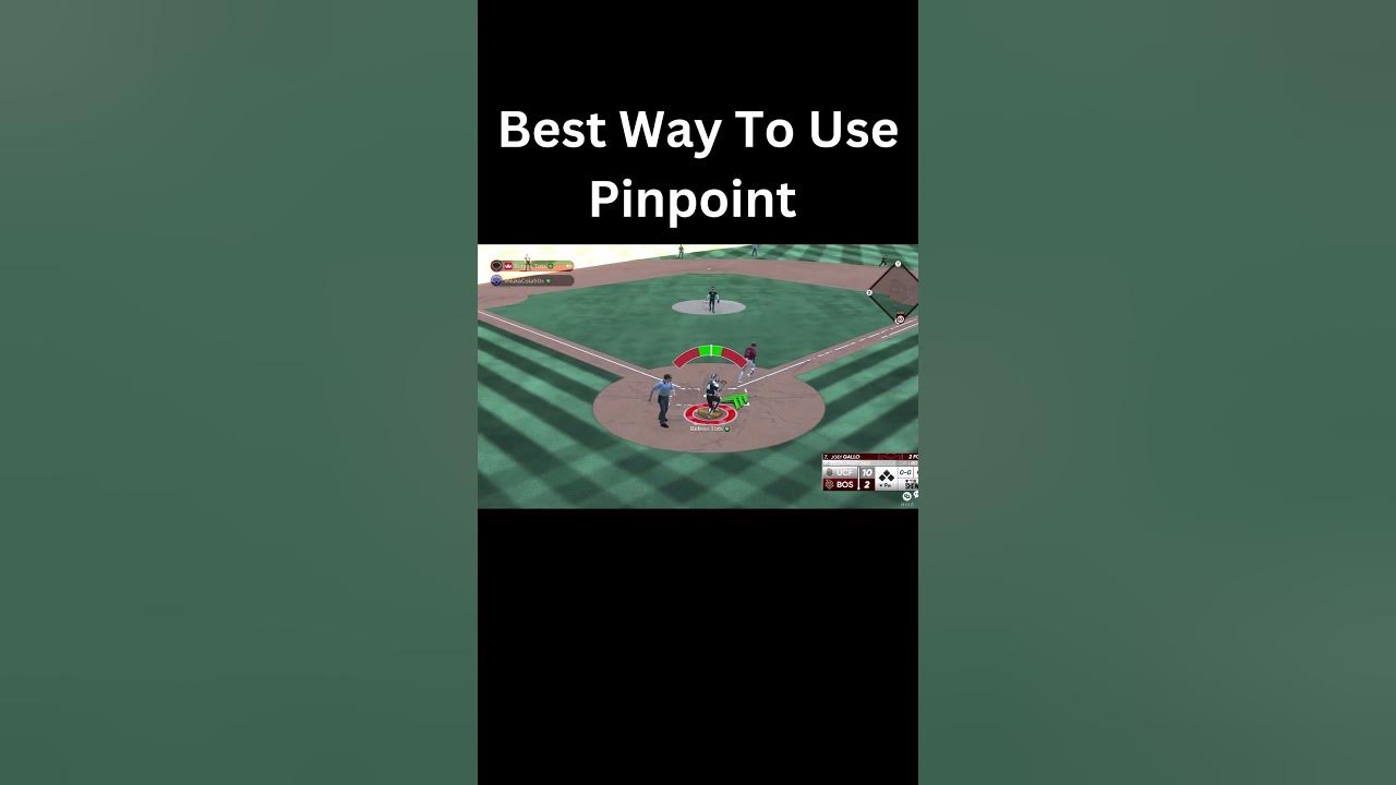 How To Use Pinpoint Pitching In MLB The Show mlbtheshow23 YouTube