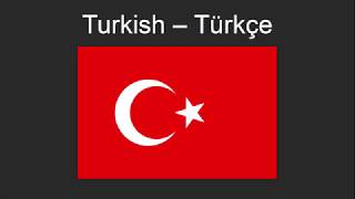 The Turkish language (Türkçe) - Agglutination and Vowel Harmony