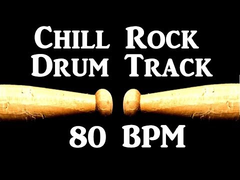 chill-groove-drum-track-80-bpm-guitar-backing-beat-drums-only-#303