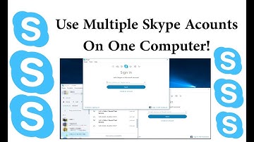 How to use two or Multiple Skype Accounts at the same time windows xp / 7 /10 / 8