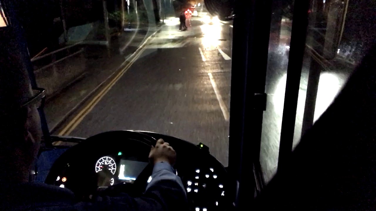 Bus Driver S Pov Night Time Adl Enviro 200 Youtube