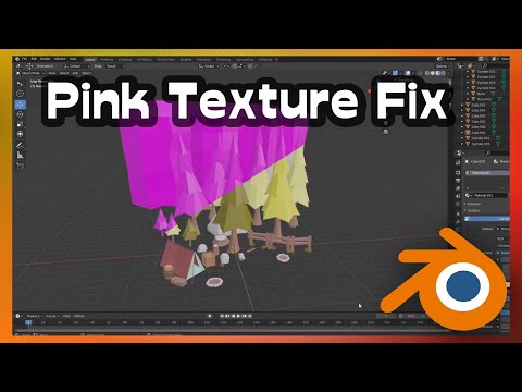 Blender Tutorial How To Find Missing Texture Files In Blender 3.5 (Pink Texture Fix)