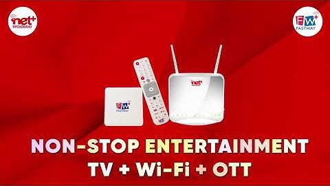 Introducing Fastway Android box – 700+ Channels, 17 OTT Apps + Unlimited Internet!