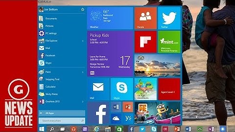 Microsoft Announces Windows 10, Skipping Windows 9 - GS News Update