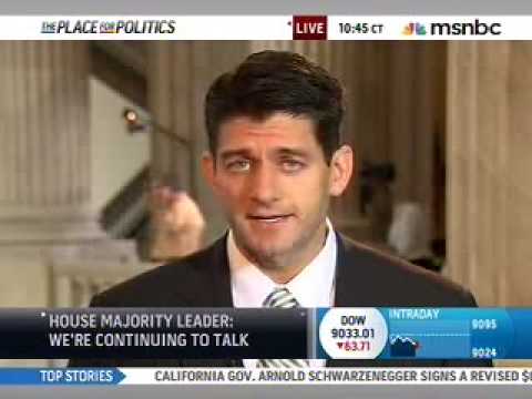 Paul Ryan on MSNBC: "Let's have an honest debate"