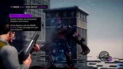 Saints Row IV - Freeze Blast Then Shoot Warden