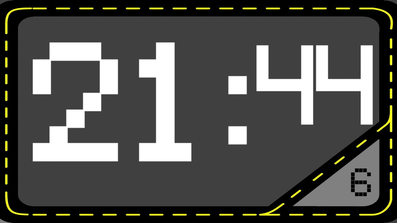 30 Minute Countdown timer with 1/10th and old game music