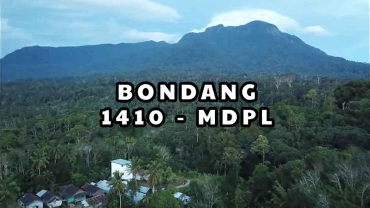 SELEKSI ALAM, MENUJU PUNCAK GUNUNG BONDANG | GUNUNG TERTINGGI KEDUA DI KALIMANTAN TENGAH