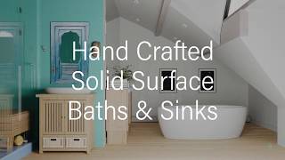 Famous NEW Solid Surface Freestanding Baths Sinks Wealth