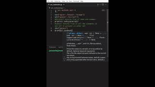 set methods part-4 #python #coding #shorts