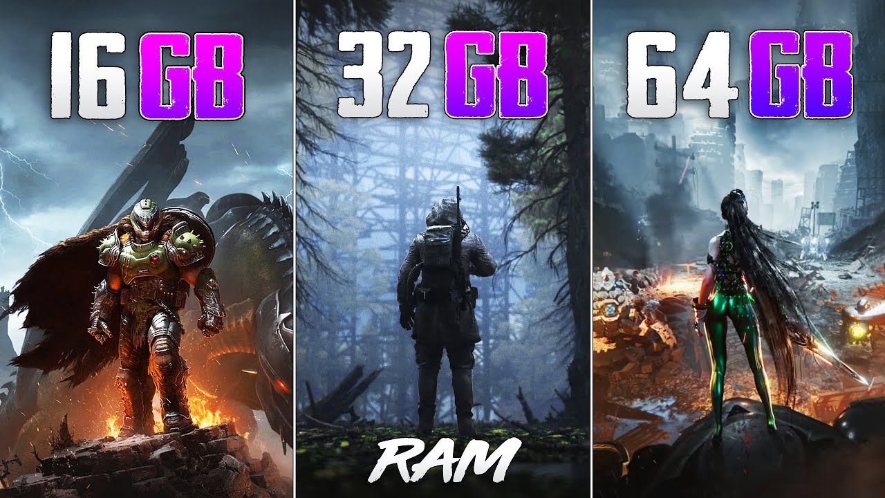 16GB Vs 32GB Vs 64GB How Much RAM Do You Need For Gaming In 2026 Maxresdefault 