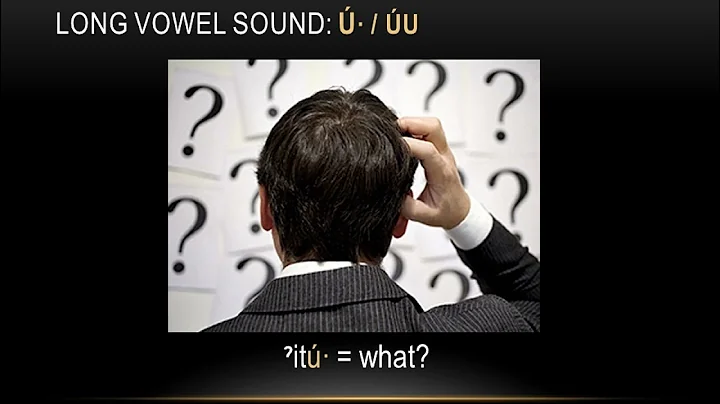 u sound in NEZ PERCE LANGUAGE