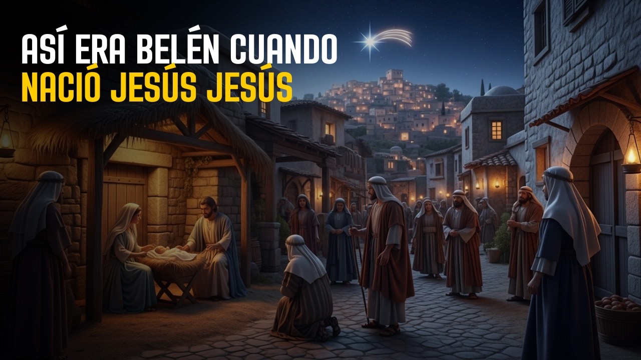 Así era Belén cuando nació Jesús (reconstrucción con IA)