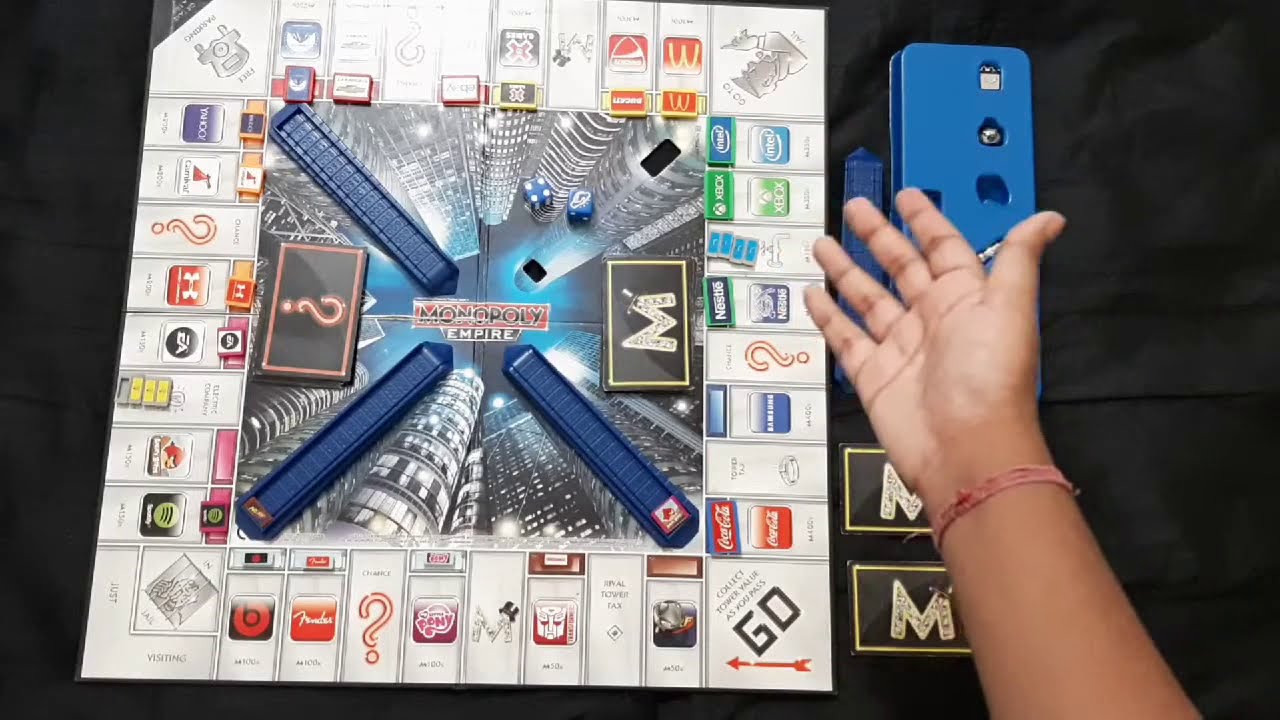How to play monopoly Empire with different tokens !! Game review