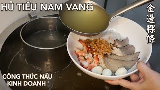 Cách nấu hủ tiếu Nam Vang ngon tuyệt – Nước dùng trong veo, đậm