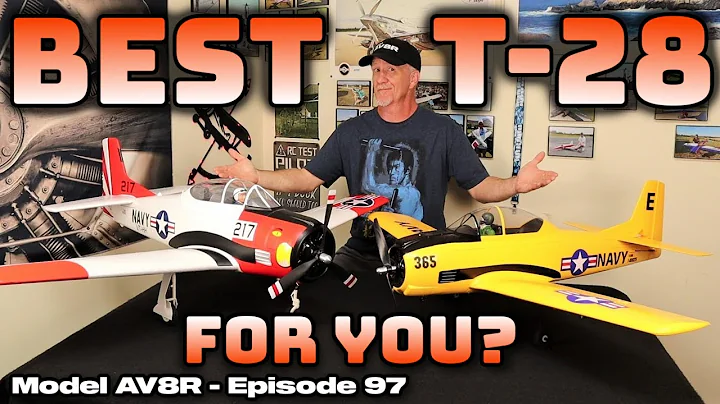 E-flite T-28 Comparison - Which Park Flyer Size T-28 Is Best For You? Model AV8R Episode 97