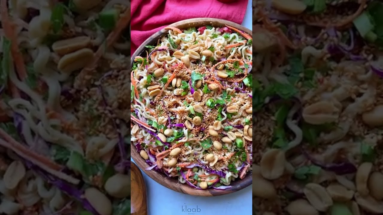 Fenomenlerden NUDO Noodle tarifleri! klaabkitchen Noodle Salatası Tarifi #noodle #yemek #tarif