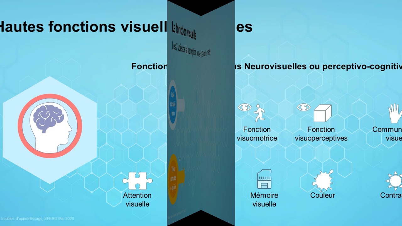 Comprendre l'orthoptie, les troubles visuels de l'enfant et les conséquence sur les apprentissages.