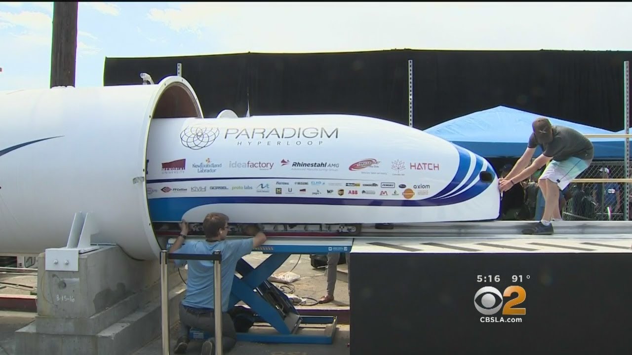 Students Compete To Design Elon Musk's Hyperloop - YouTube