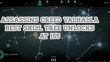 assassins creed valhalla best skill tree unlocks at 160