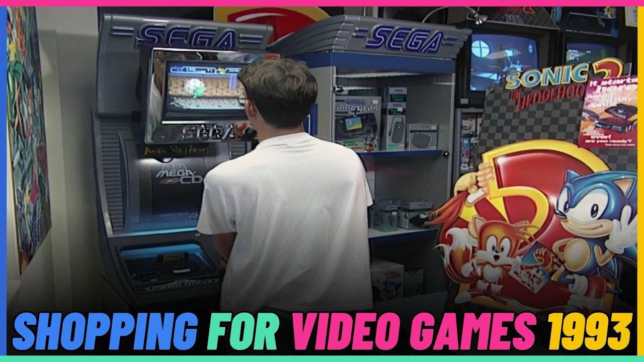 Shopping For Video Games In 1993