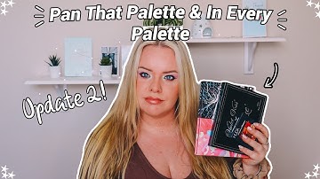 Pan That Palette 2022 & Pan In Every Palette | Project Pan Update #2