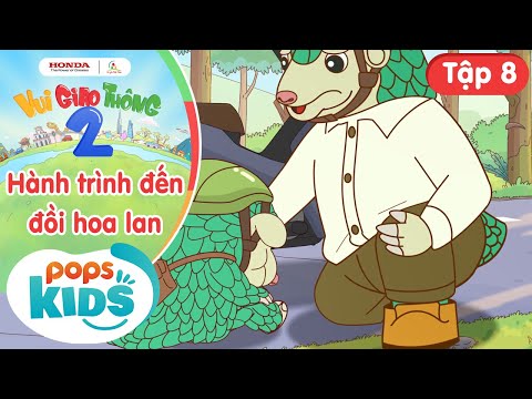 Vui Giao Thông Mùa 2 - Tập 8: Hành Trình Đến Đồi Hoa Lan, Ngồi An Toàn Trên Xe Máy
