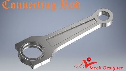 Connecting Rod design uing Creo 5.0
