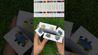 😱 One-Eyed Minions Meet for the First Time! 💛 #minions #funny #cute #yellow #cartoon #animation