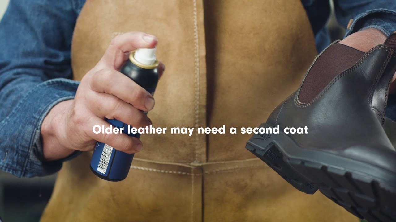 waterproofing spray for leather boots