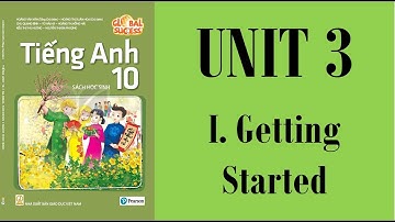 [TIẾNG ANH 10] [MỚI 2022] GLOBAL SUCCESS 10 - Unit 3: Music - I. Getting Started