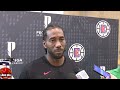 Kawhi Leonard Is Asked About The Clippers Not Meeting Expectations Yet. HoopJab NBA