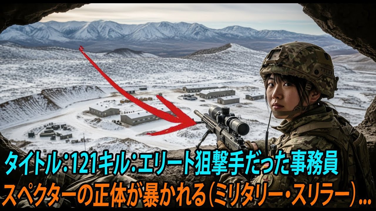 タイトル：121キル：エリート狙撃手だった事務員｜スペクターの正体が暴かれる（ミリタリー・スリラー）