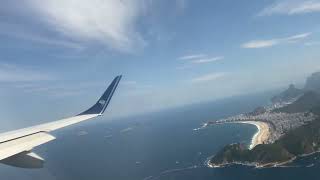 Decolagem Rio de Janeiro Azul Embraer 195 Aeroporto Santos Dumont - Take Off E195 Impressionante!