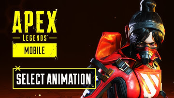 *NEW* UNIQUE INTRO SELECT ANIMATIONS - Apex Legends Mobile