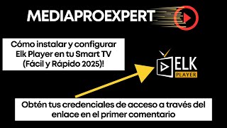 ¡Cómo Instalar y Configurar Elk Player en tu Smart TV en 1 Minuto! screenshot 3