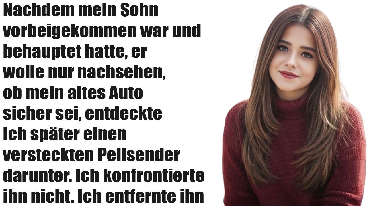 Mein Sohn kam nur wegen meines alten Autos – doch seine wahre Absicht schockierte mich