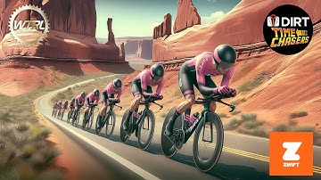 Zwift - DTC Megas TTT: WTRL Team Time Trial - Zone 23 (FRAPPE) on Watopia
