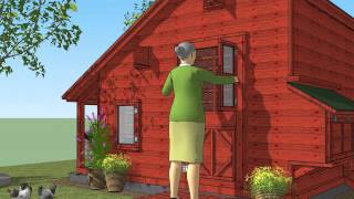 plans dog coop chicken construction insulated combo